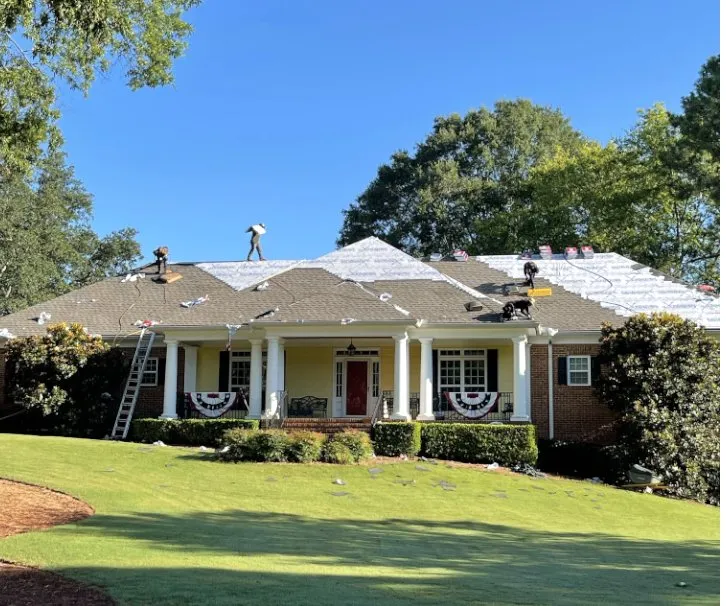 Professional storm damage roof repair in White, GA - Battlefield Roofing