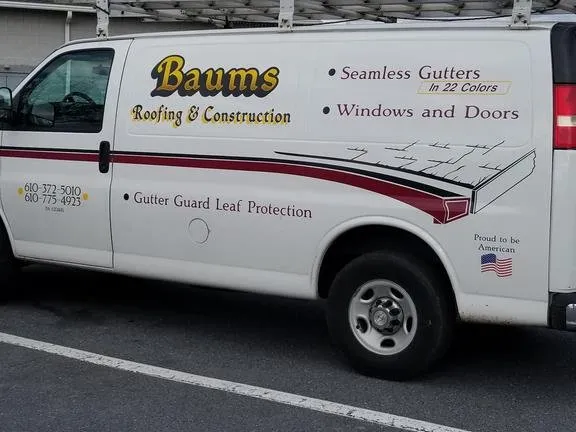 Slide of Baum's Roofing & Siding