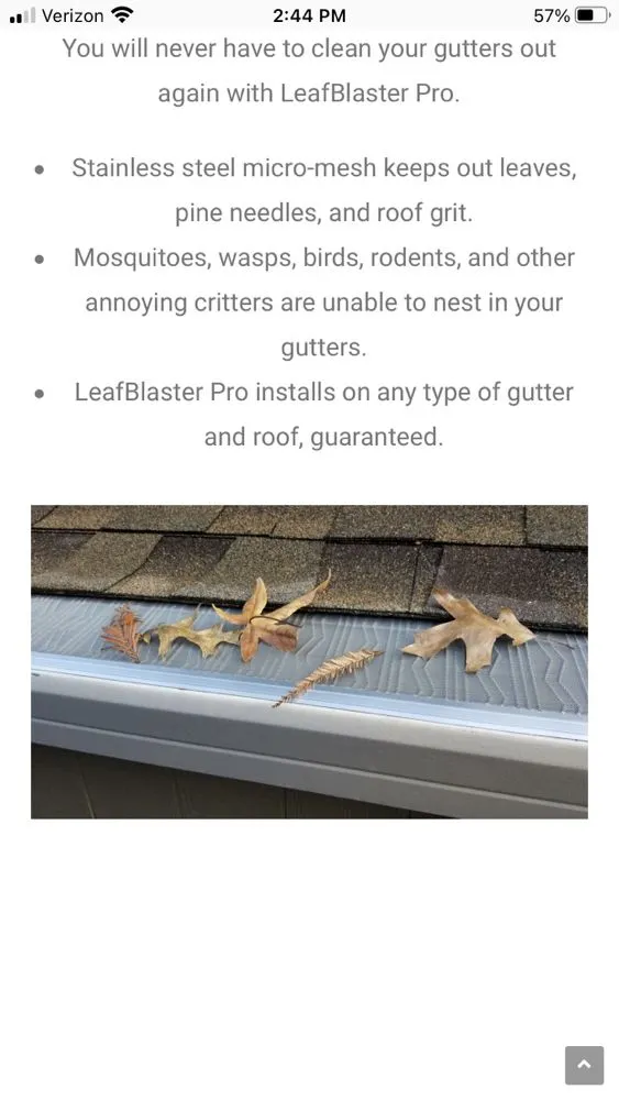 Slide of Bay Area Raingutters