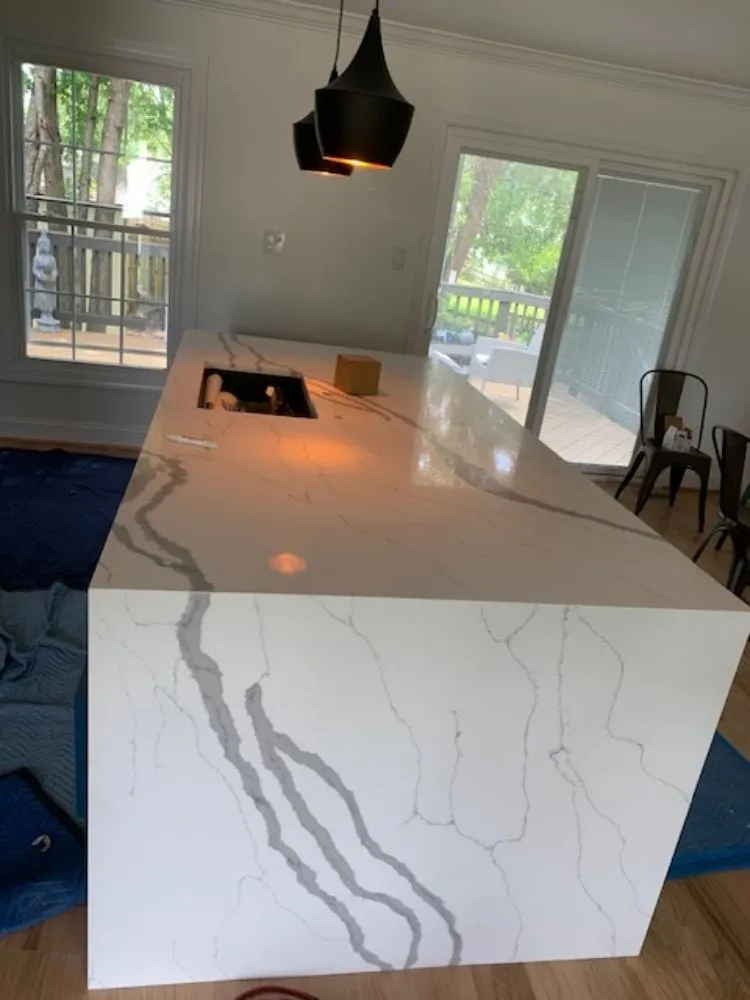 Slide of Bay Bridge Construction