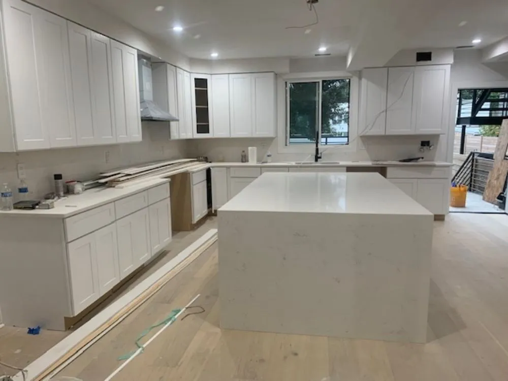 Slide of Bay Bridge Construction