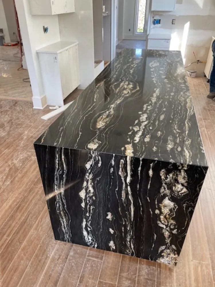 Slide of Bay Bridge Construction