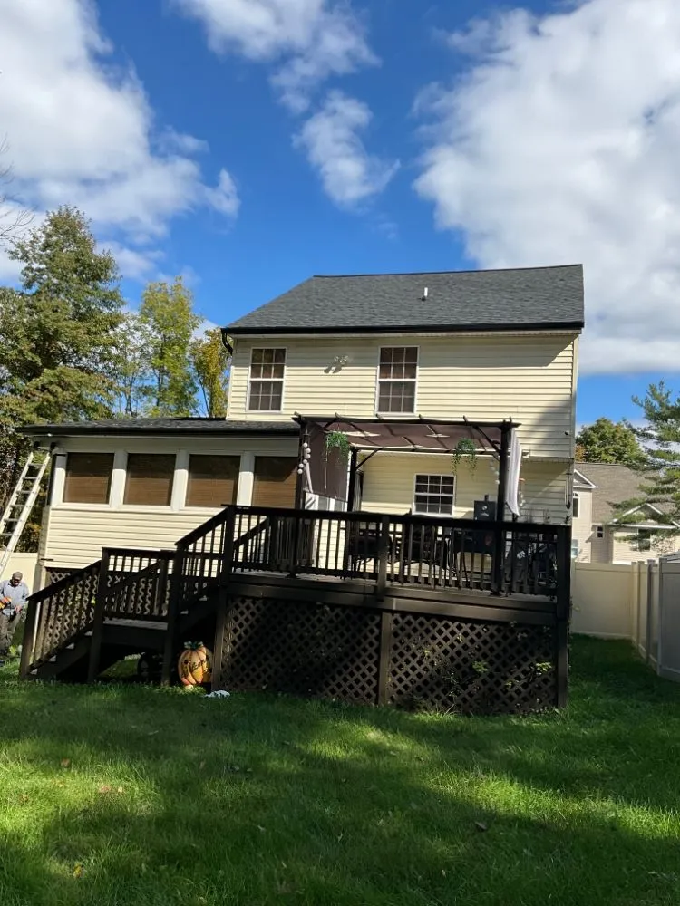 Slide of Bay Bridge Construction
