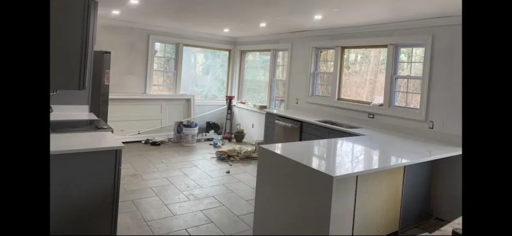 Slide of Bay Bridge Construction