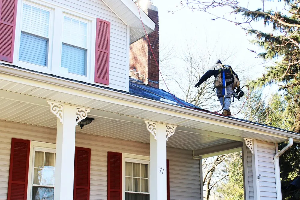 Slide of Bayonne Roofing Company
