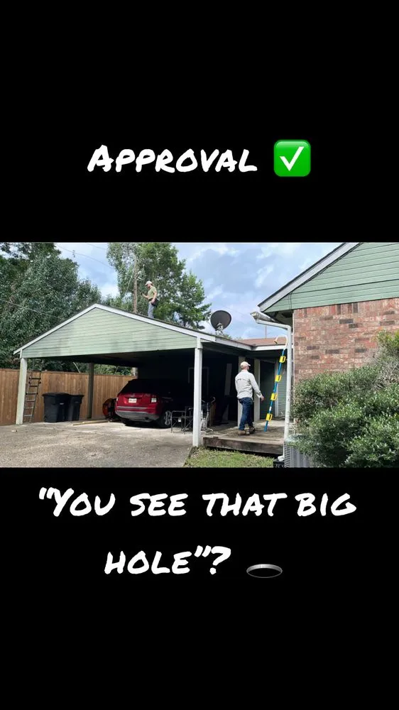Slide of Bayou Bubba’s Roofing and Repair