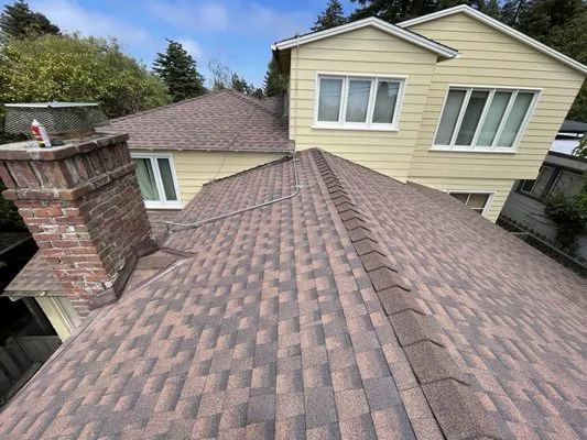 Bayside Roofing Company Logo