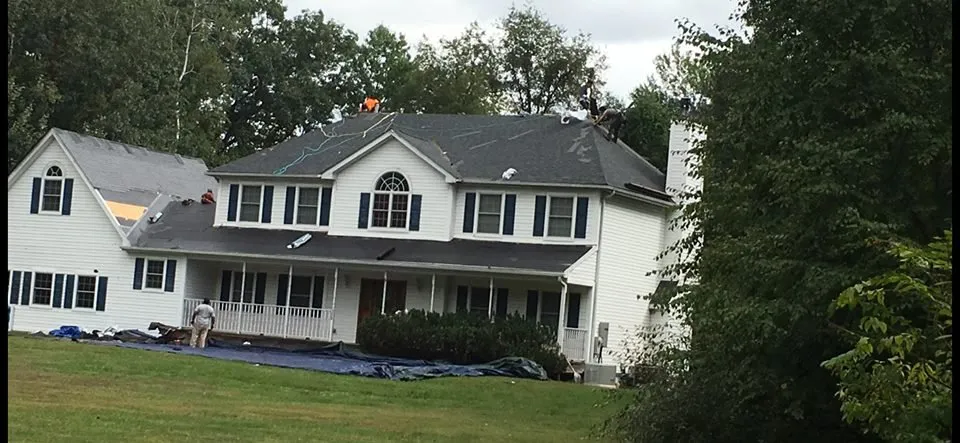 Emergency residential roofing service in Staatsburgh, NY by Bayview Gutters