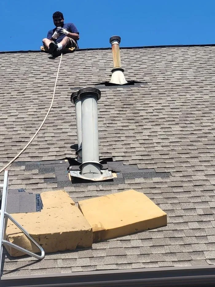 Slide of B&B Roofing Repairs