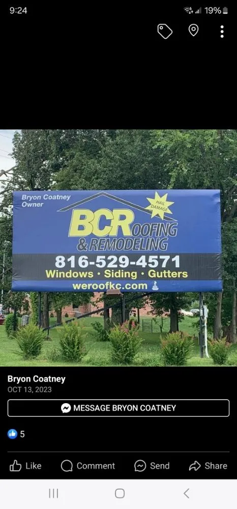 Slide of BC Roofing