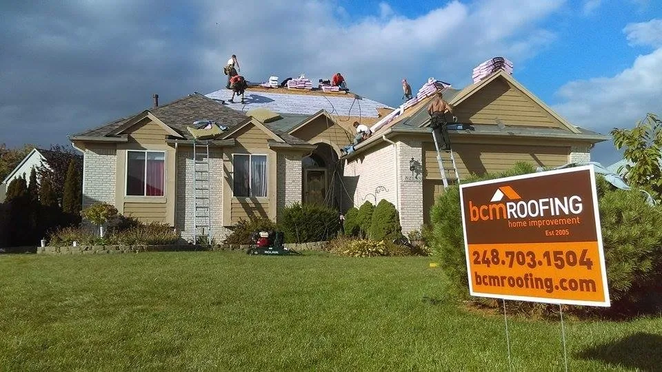 Slide of BCM Roofing