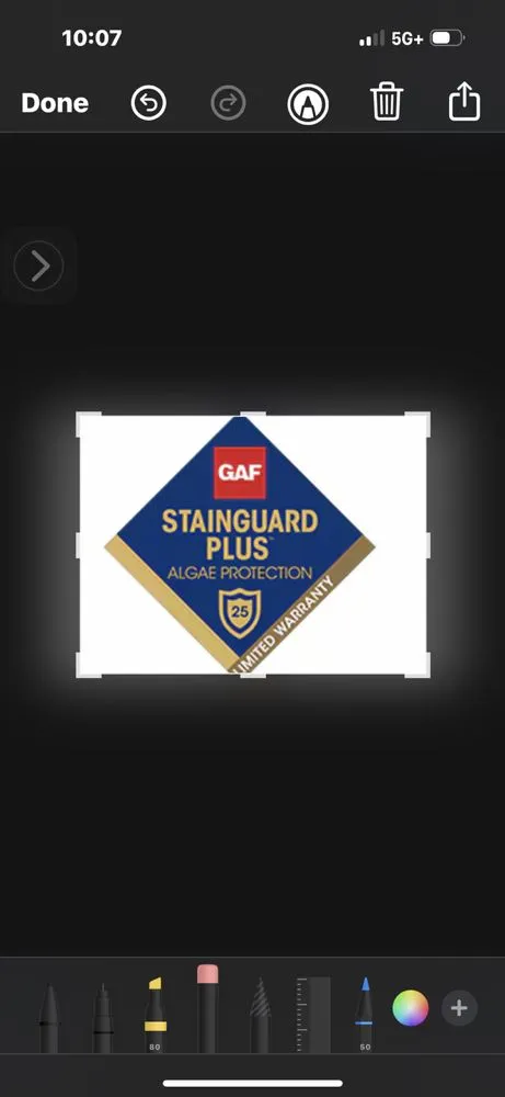 Slide of BD Commercial Roofing