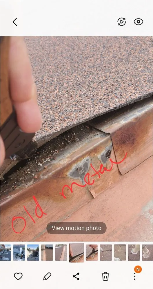 Slide of BD&E Roofing Services