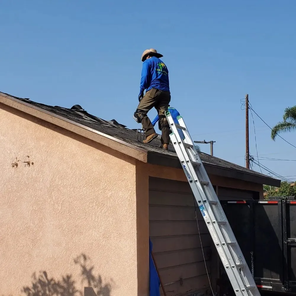 Slide of BD&E Roofing Services