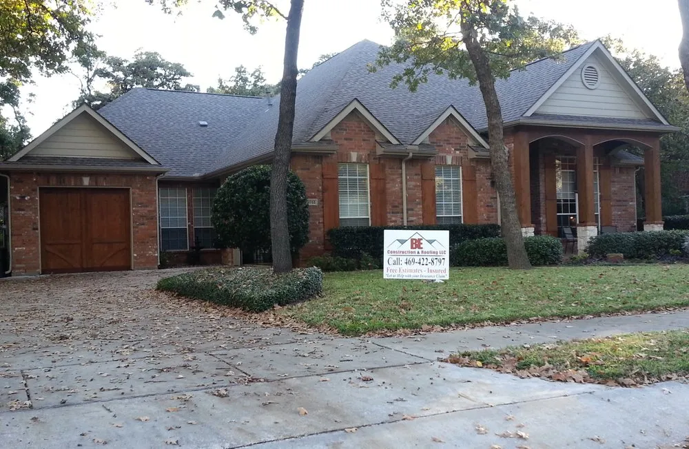 Slide of BE Construction and Roofing