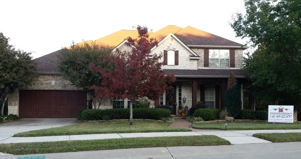 Slide of BE Construction and Roofing