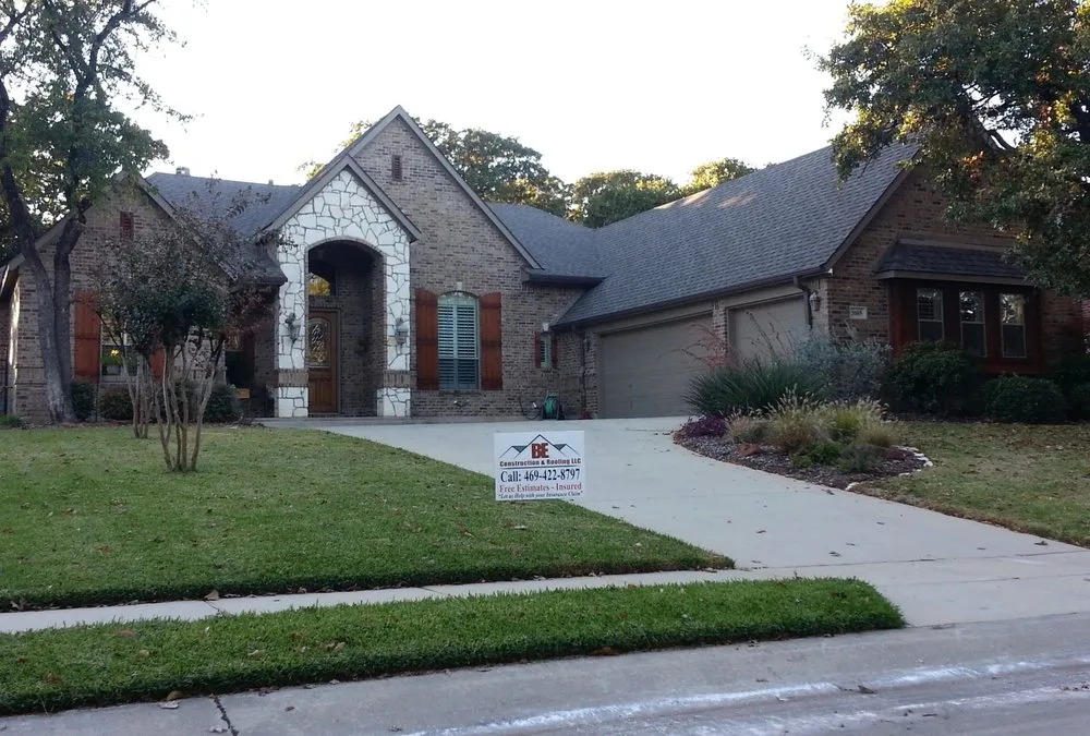 Slide of BE Construction and Roofing