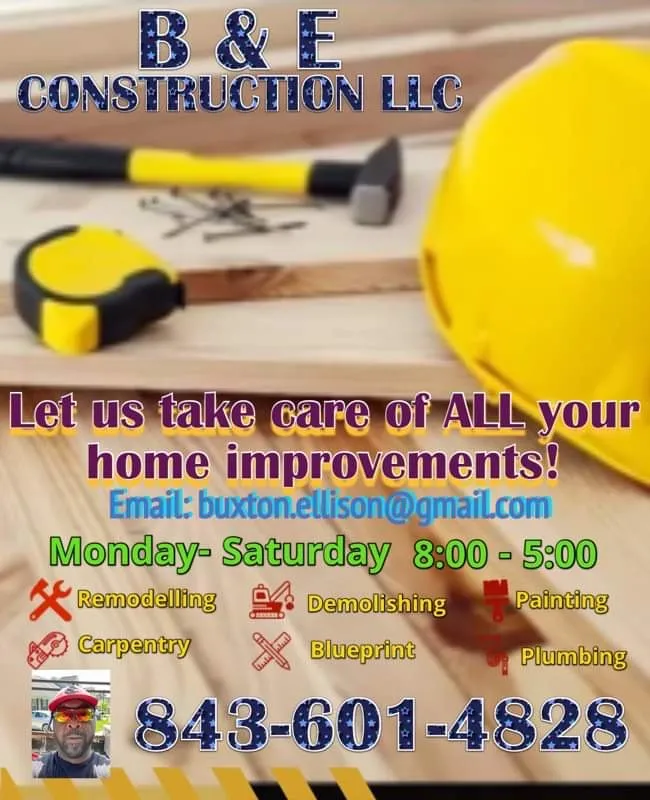 Slide of B&E Construction