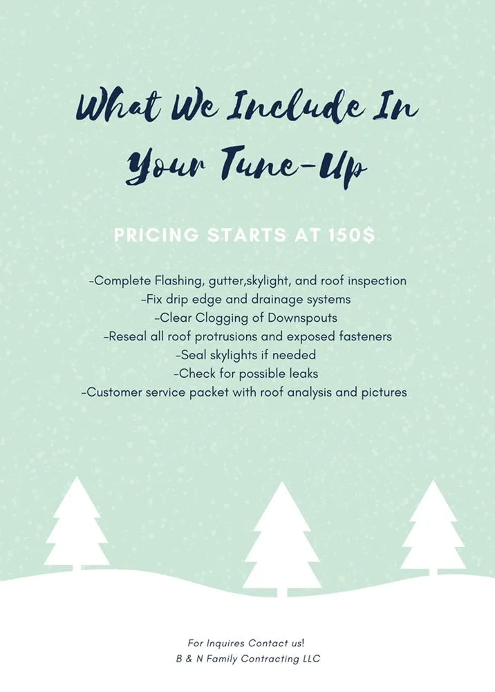 Slide of B&E Contracting