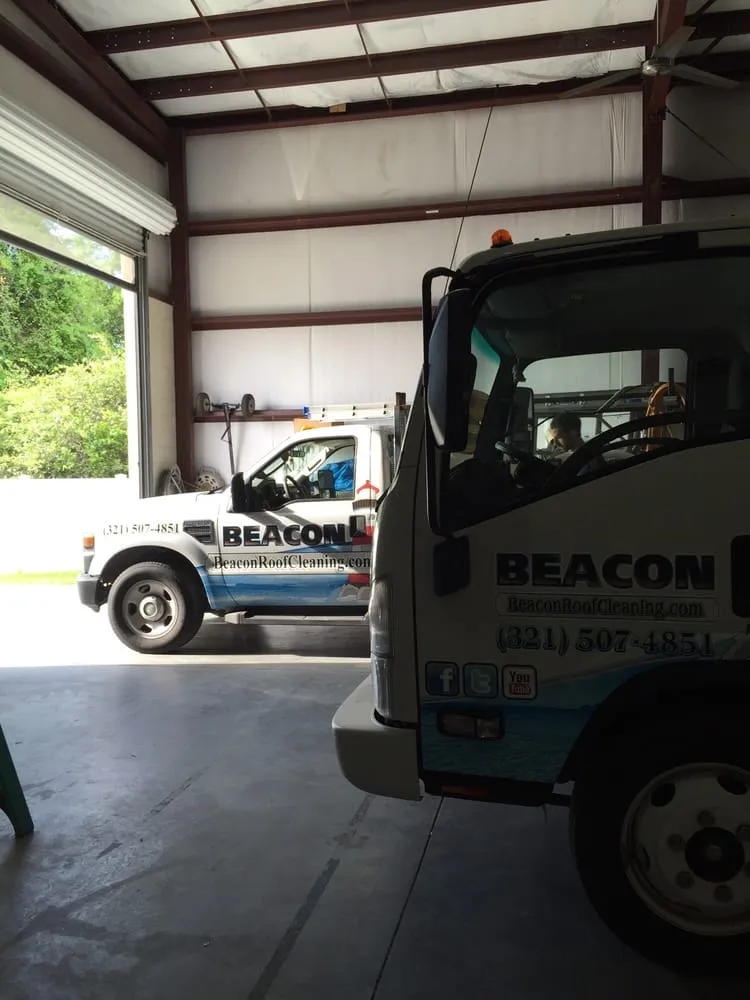 Slide of Beacon Cleaning