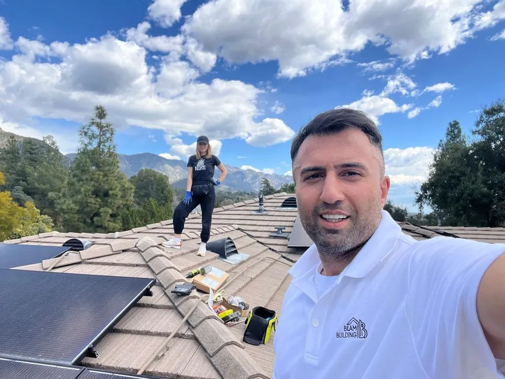 Slide of Beam Building