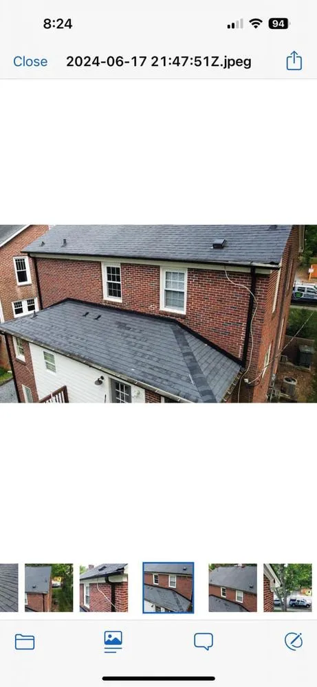Slide of Beane Roofing