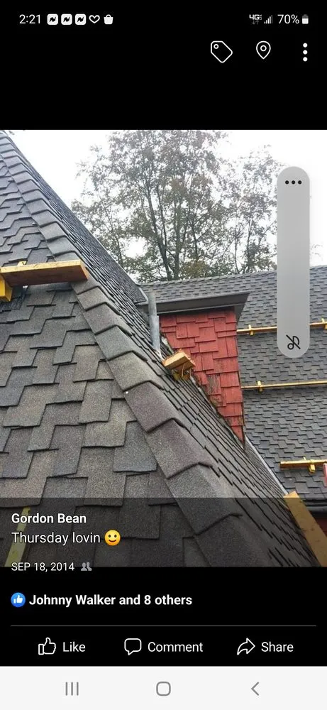 Slide of Beans Roofing