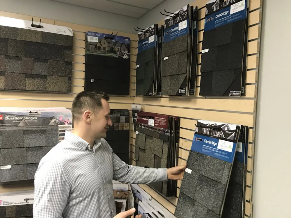 Slide of Bear Paw Roofing