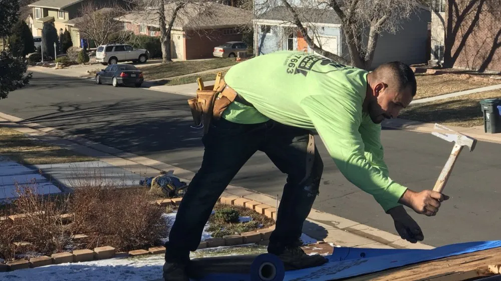 Slide of Bear Paw Roofing