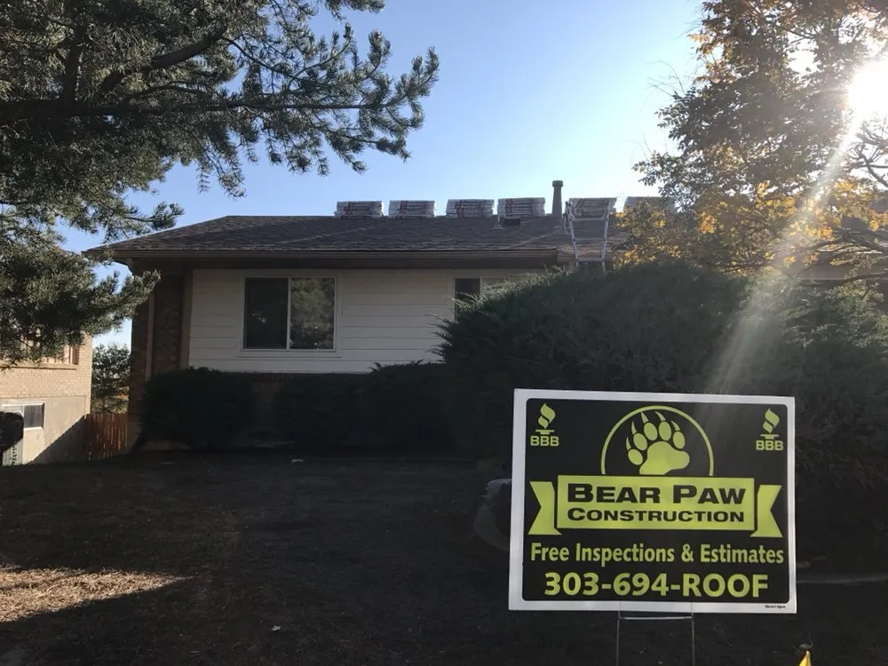 Slide of Bear Paw Roofing