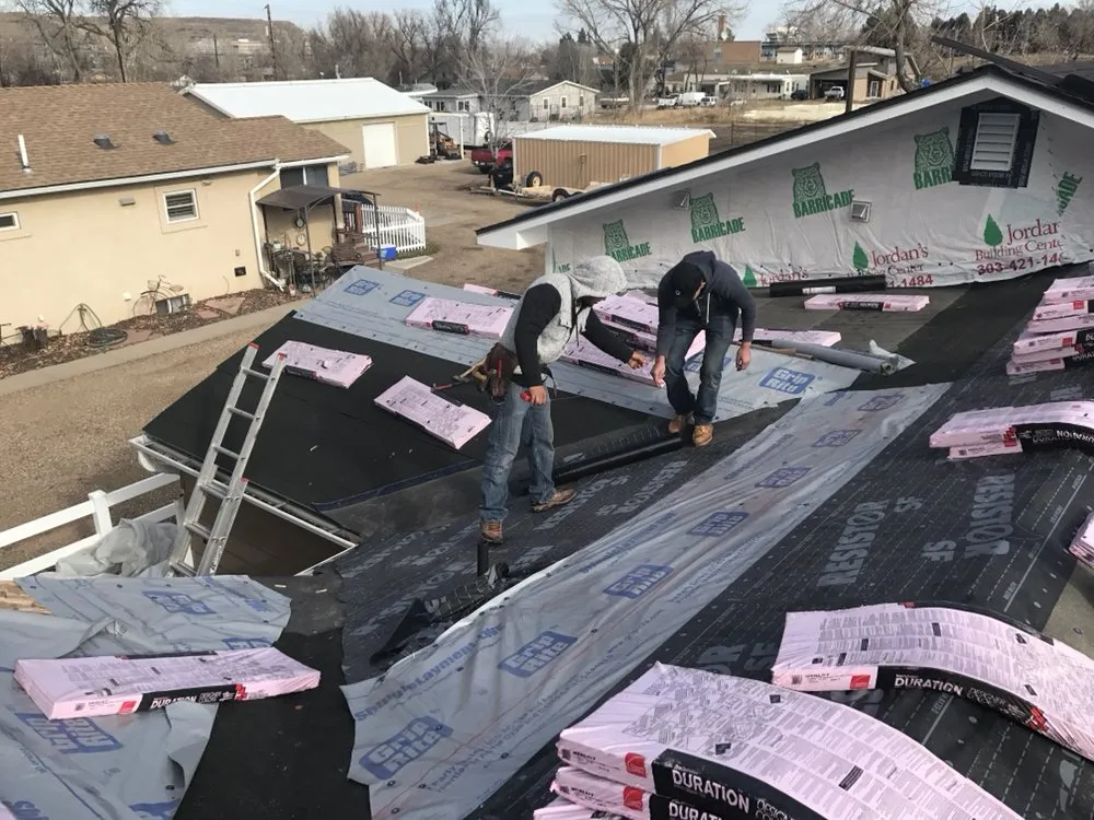 Slide of Bear Paw Roofing