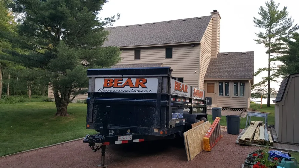 Slide of Bear Renovations