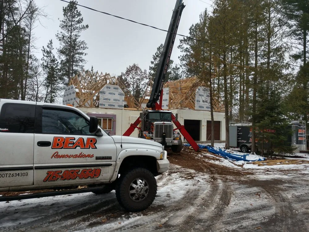 Slide of Bear Renovations