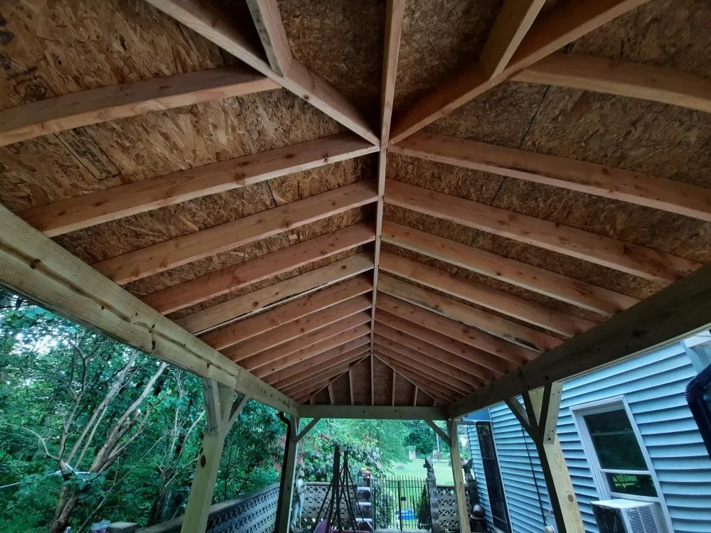 Top-rated metal roofing installation after storm damage in Pomfret Center, CT by Beaudreau Construction