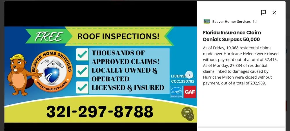 Slide of Beaver Home Services