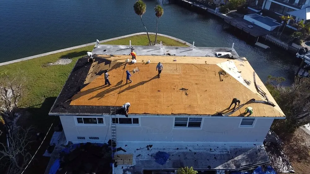 Slide of Beaver Roofing