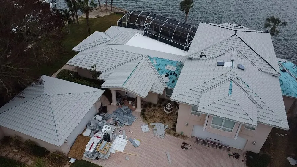 Slide of Beaver Roofing