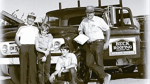 Slide of Beck Roofing Company