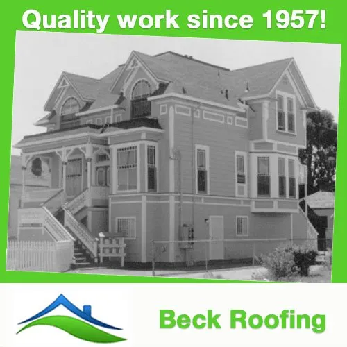 Slide of Beck Roofing Company