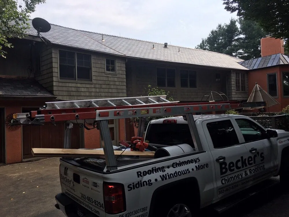 Slide of Becker's Chimney and Roofing
