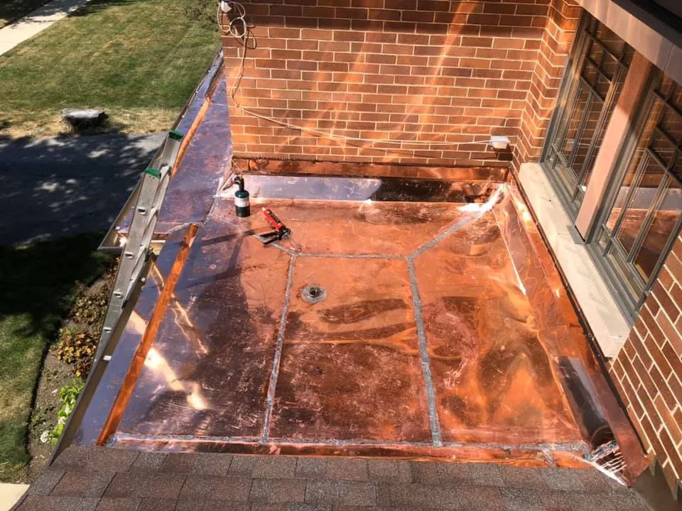 Local roof inspection in Holbart, IN by Bedrock Exterior Contractors Inc