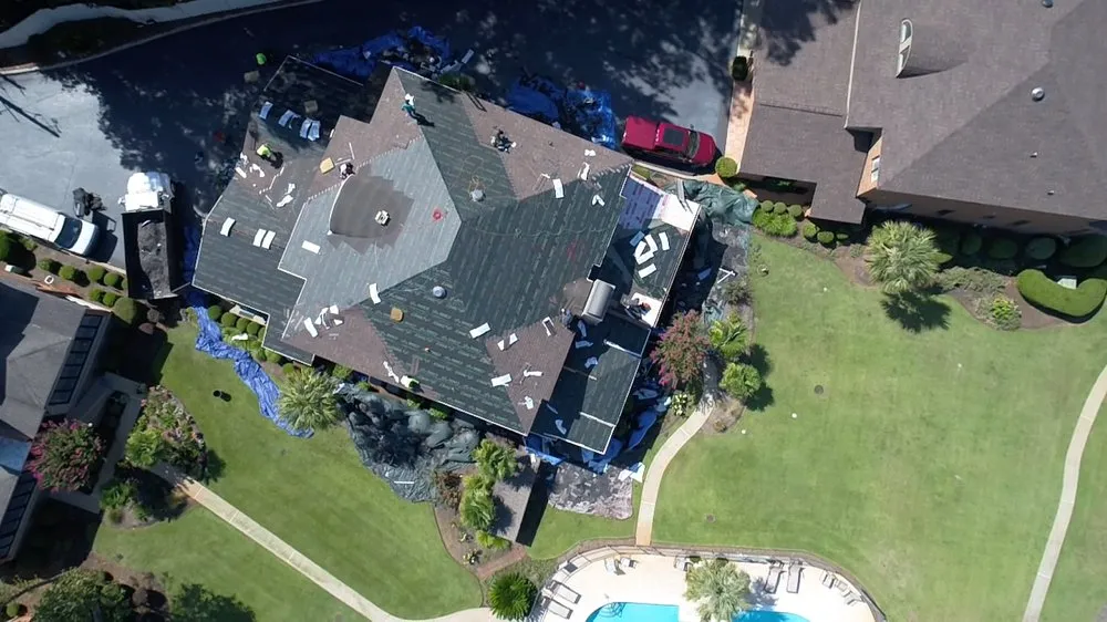 Slide of Bee Roofing