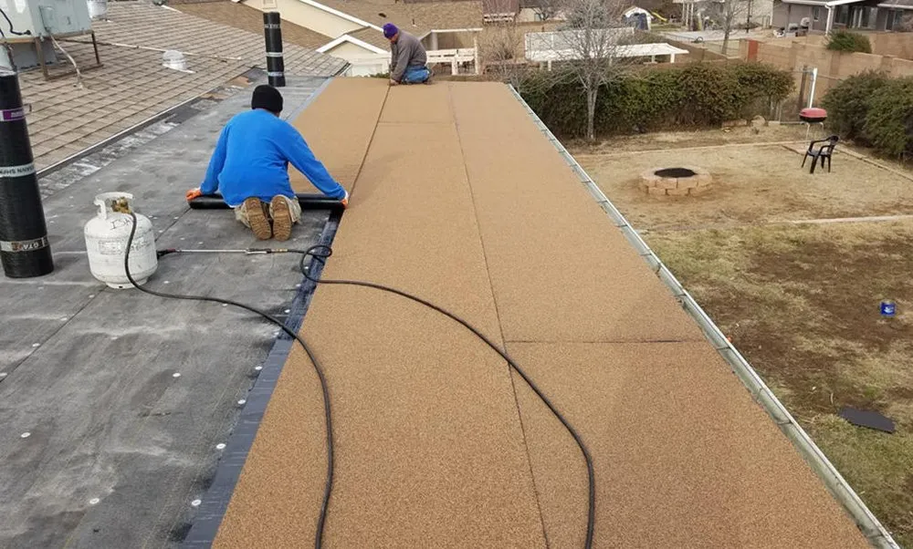 Slide of Beechy's Roofing