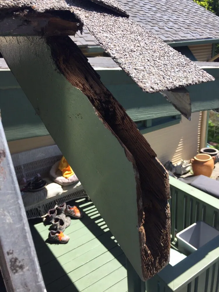 Slide of Beethovens Roofing Works