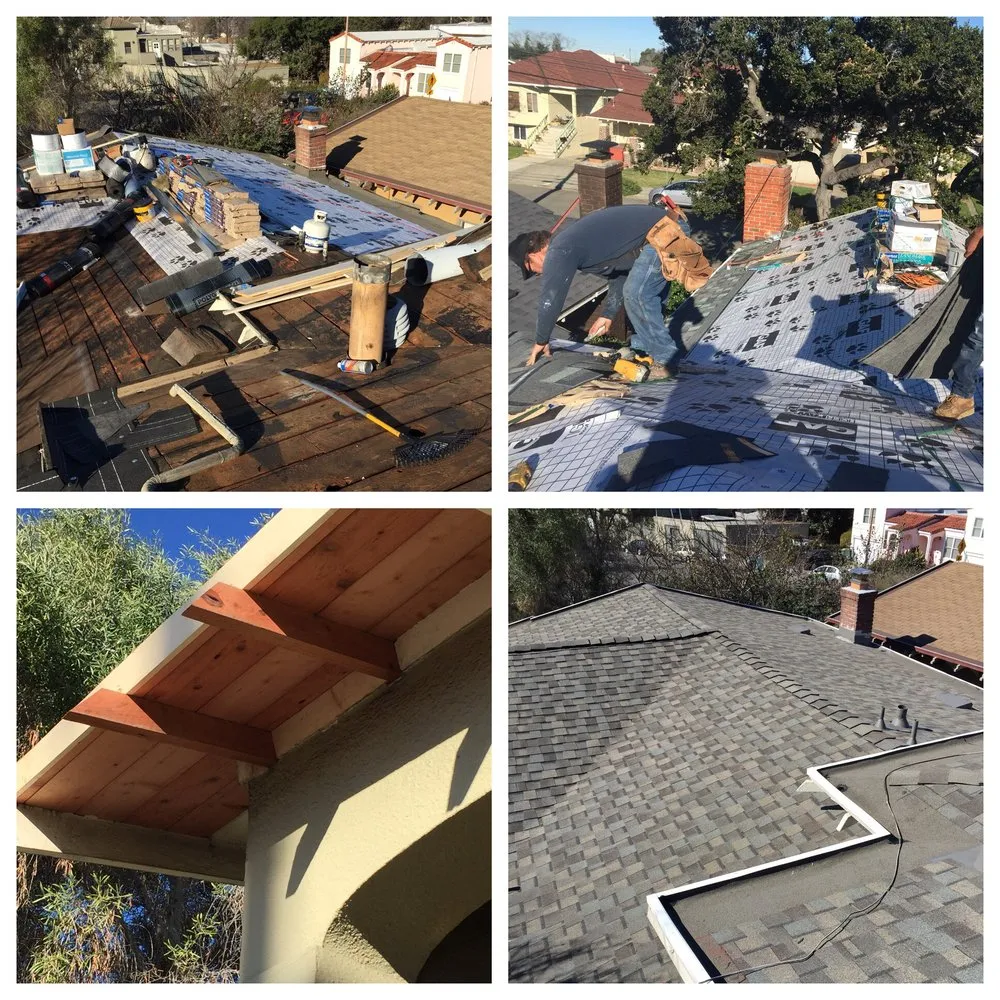 Slide of Beethovens Roofing Works