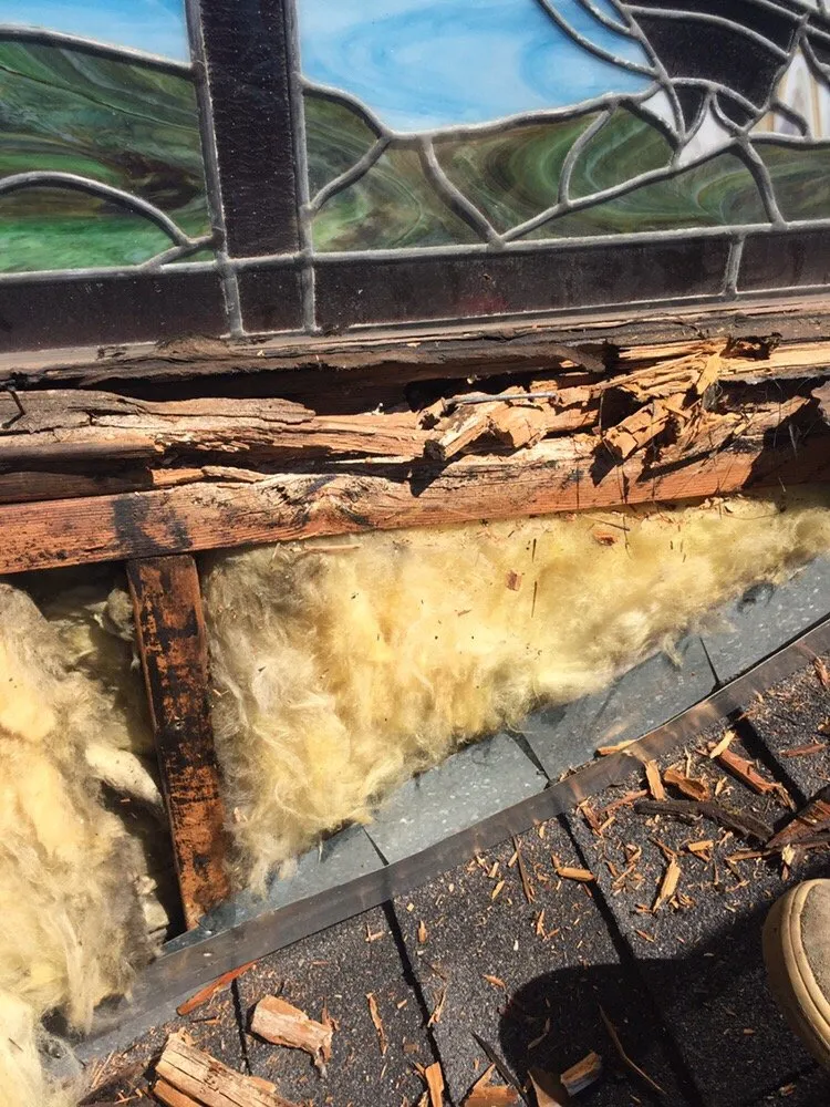 Slide of Beethovens Roofing Works