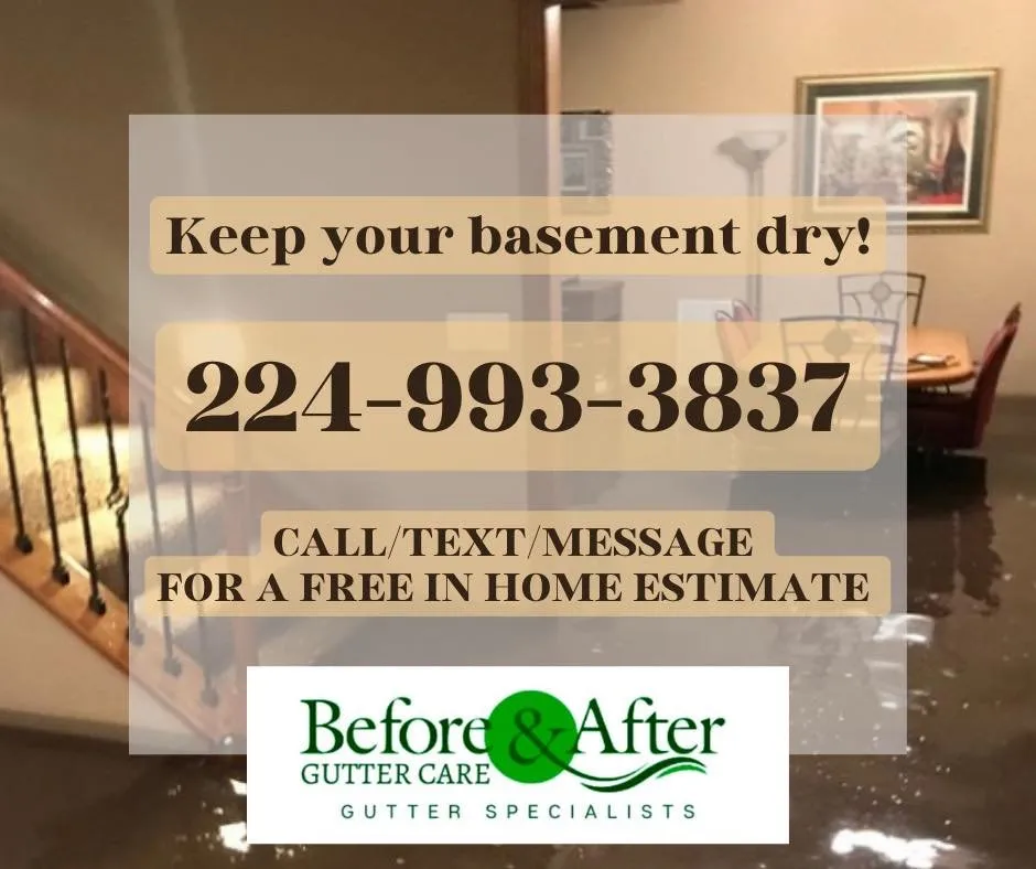 Slide of Before & After Gutter Care