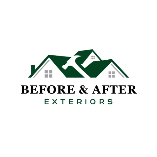 Slide of Before & After Gutter Care
