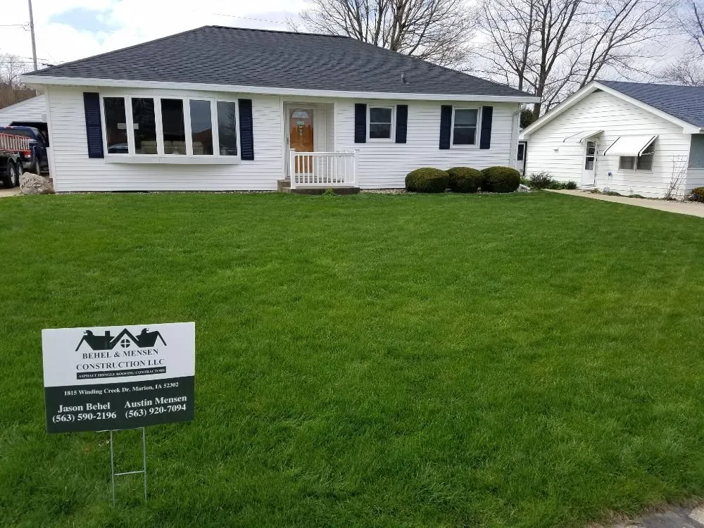 Slide of Behel & Mensen Construction