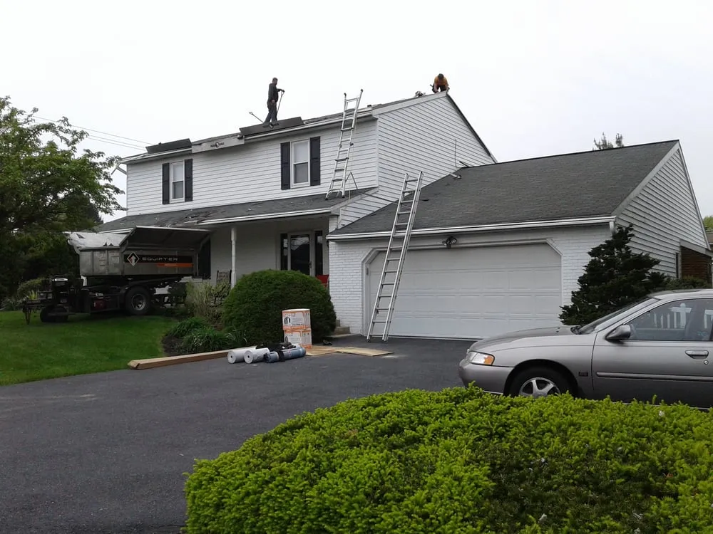 Slide of Beiler's Roofing